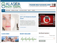 Tablet Screenshot of alaskarighttolife.org